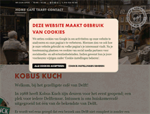 Tablet Screenshot of kobuskuch.nl